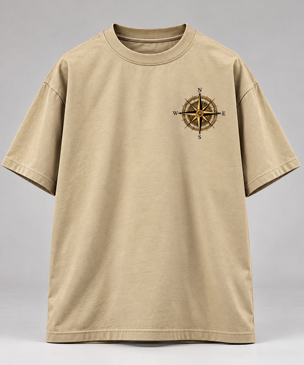 Beyond the Horizon Beige Oversized