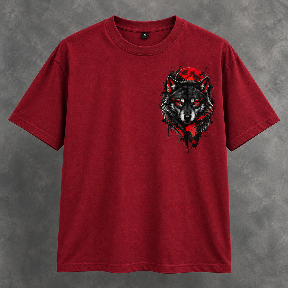 Round Neck Marron T shirt