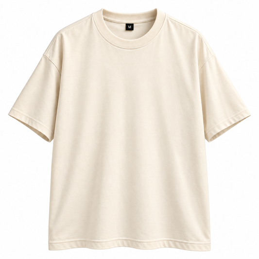 Plain Oversized Off white