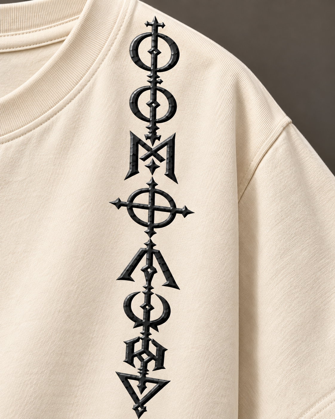 Arcane Sigil Off white Oversized