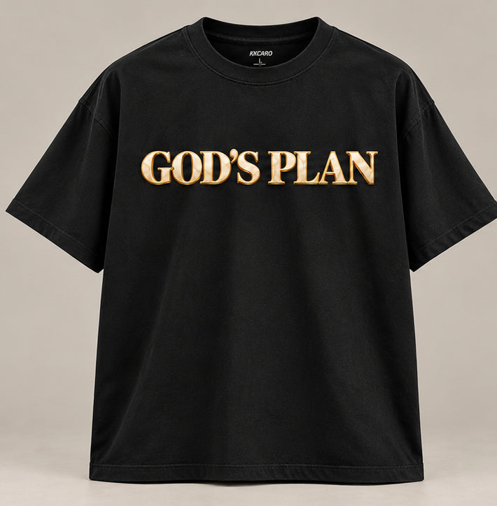 Cosmic Vision Black Oversized T-Shirt