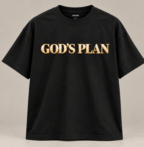 Cosmic Vision Black Oversized T-Shirt